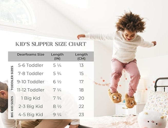 Dearfoams unisex-child Kids Toddlers Whimsical Animal Critter Washable Slipper thumbnail 6