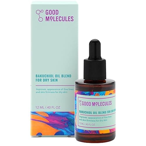 Good Molecules Bakuchiol Oil for Dry Skin - Moisturizing, Anti-Aging, Facial Oil - Natural Skincare for Face with Rosehip and Chia Seed Oil - Image 1