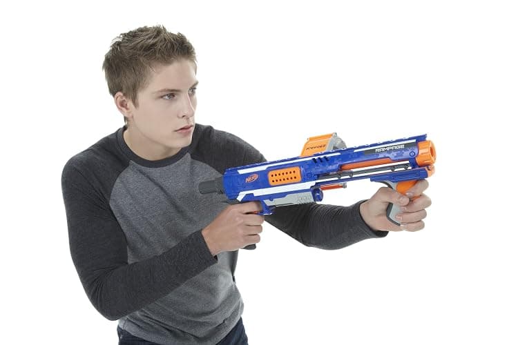 NERF Rampage N-Strike Elite Toy Blaster with 25 Dart Drum Slam Fire for Kids, Teens, & Adults (Amazon Exclusive) thumbnail 10