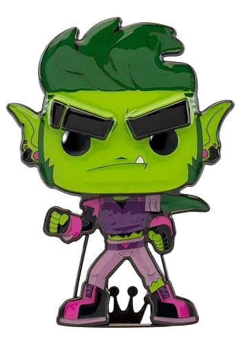 Funko Pop! Sized Pin DC: Teen Titans - Beast Boy - Image 1
