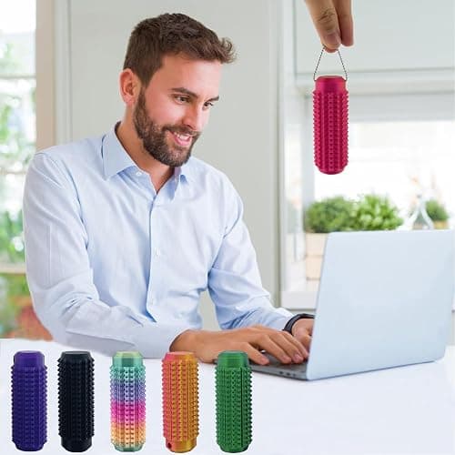 2Pcs Little Ouchies Fidget, Pain Stim Fidget Keychain, Spiky Fidget Toys | Portable Stim Tool, Pocket Mini 3D Printed Keychain, Spiky Grippie Stim Sensory Toys, Anxiety Relief Gifts for Kids thumbnail 5