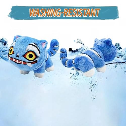 Cute Movie Character Plush Toy – Soft Stuffed Doll Gift for Movie Fans & Collectors (Big Blue Tiger) thumbnail 6