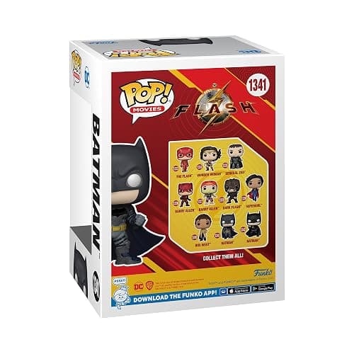 Funko POP! Movies: DC - The Flash - Batman - (Affleck) - DC Comics - Collectable Vinyl Figure - Gift Idea - Official Merchandise - for Kids & Adults - Comic Books Fans - Model Figure for Collectors thumbnail 3