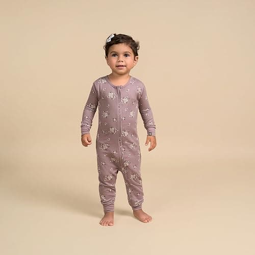 Modern Moments by Gerber Baby Hacci Footless Pajamas thumbnail 3