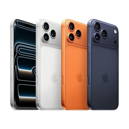 Apple iPhone 17 Pro Max 256 GB: 6.9-inch Display with ProMotion, A19 Pro Chip, Best Battery Life in Any iPhone Ever, Pro Fusion Camera System, Center Stage Front Camera; Cosmic Orange thumbnail 5