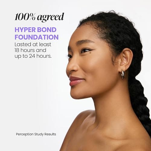 Wonderskin Hyper-Bond Serum Foundation – Waterproof, Transfer-Proof, 24HR Longwear Face Makeup with Niacinamide & Hyaluronic Acid – Lightweight, Natural Finish, Vegan & Cruelty-Free (Echo) thumbnail 9