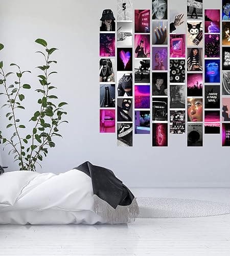 ASENART 50PCS Grunge Aesthetic Picture for Wall Collage, 50 Set 4x6 Inches, Emotional Collage Print Kit, Edgy Room Decor Girl, Art Room, Dorm Photo Display, Bedroom Posters Teen Girls thumbnail 6