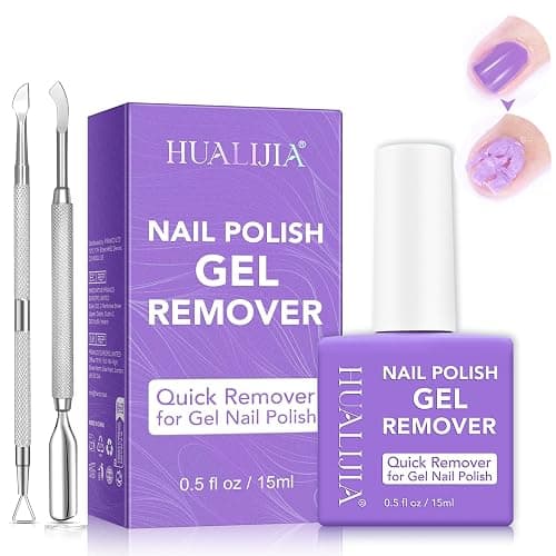 Gel Nail Polish Remover, Gel Polish Remover Kit - Quickily and Easily Removes Gel Nail Polish at Home in 2-5 Mins - No Need for Foil, Soaking or Wrapping,15ml - Image 1