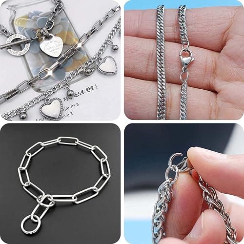 1051pcs O Ring Connectors Stainless Steel Quality Jump Rings Metal Open Jump Rings Set 304 Stainless-Steel Jump Rings for Jewelry Making Connectors (Gold) thumbnail 7