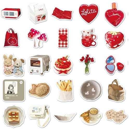 300Pcs Cute Cartoon Girl Stickers Kawaii Aesthetic Sticker Pack Y2k Gifts Korean Style Waterproof Vinyl Decals for Laptop Ebook Readers Water Bottles Journal Scrapbook thumbnail 5