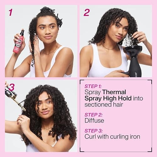 Redken Thermal Spray 22 High Hold - Thermal Heat Protectant and Setting Mist, For Curling and Flat Irons, Lasting Frizz Control & Protects Against Heat Damage thumbnail 5