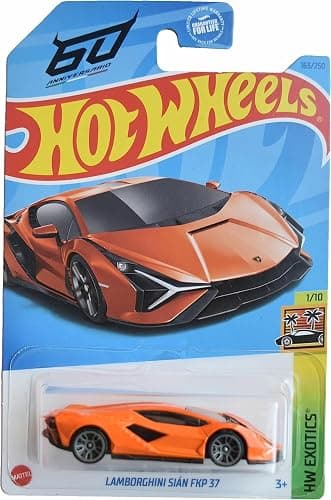 Hot Wheels Lamborghini Sian FKP 37, HW Exotics 1/10 [Orange] 163/250 - Image 1