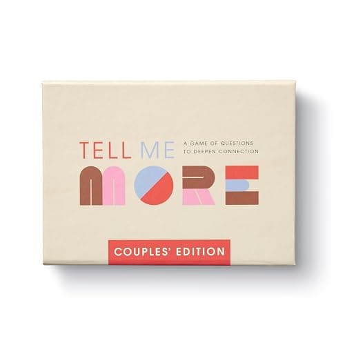 Tell Me More: Couples’ Edition – A Date Night Conversation Starter Game of 52 Questions to Deepen Your Connection with Your Partner - Image 1