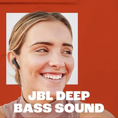 JBL Vibe Beam - True Wireless JBL Deep Bass Sound Earbuds, Bluetooth 5.2, Water & Dust Resistant, Hands-free call with VoiceAware, Up to 32 hours of battery life (Blue) thumbnail 5