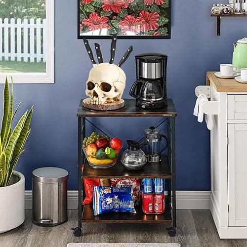 WALSIO Life Size Skull Knife Holder Resin Skull Shaped Knife Block for Kitchen Indoor Desk Decorations thumbnail 6