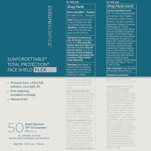 Colorescience Total Protection Face Shield Flex SPF 50, 1.8 fl. oz. thumbnail 11