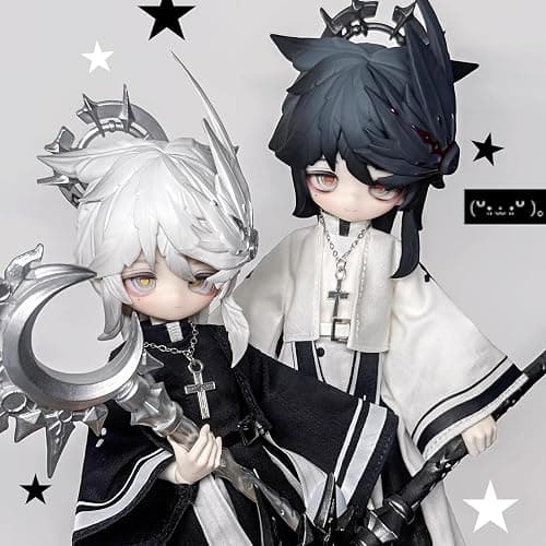 CALEMBOU BJD Blind Box, 1/8 Cute Lunar Lore Series Ball Jointed Blind Box, 8 Inches Dress up Doll with Joints, Collectable Action Figure for Birthday Gifts thumbnail 2