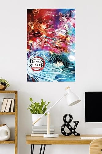 Demon Slayer: Swordsmith Village - Key Art 2 Wall Poster, 34L" x 22.4W", Unframed Version thumbnail 2