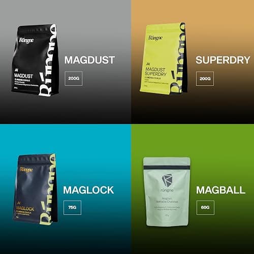 RUNGNE Premium Sports Chalk for Rock Climbing, Bouldering, and Weightlifting - High-Performance Chalk for Superior Grip and Sweat Resistance thumbnail 8