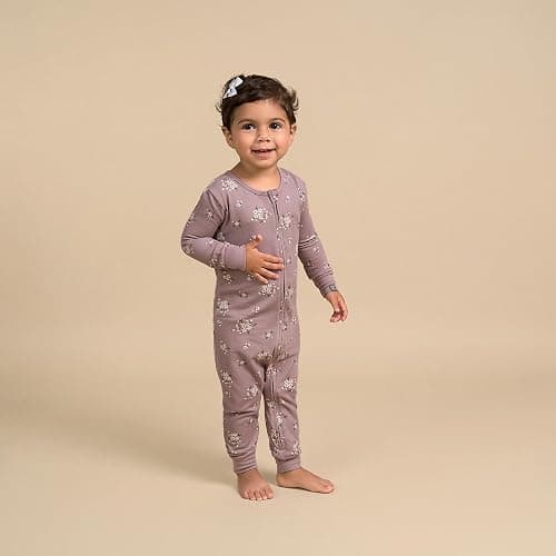 Modern Moments by Gerber Baby Hacci Footless Pajamas thumbnail 2