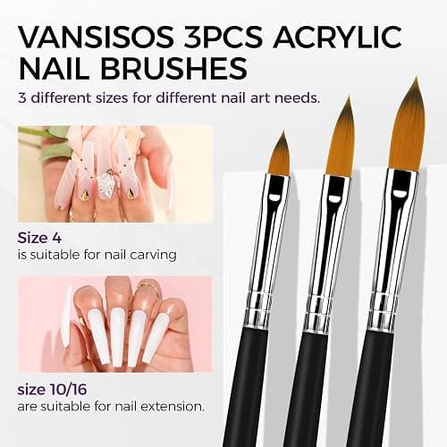 VANSISOS Professional Acrylic Nail Kit: Acrylic Set for Beginners with Everything for Nail Extensions thumbnail 6
