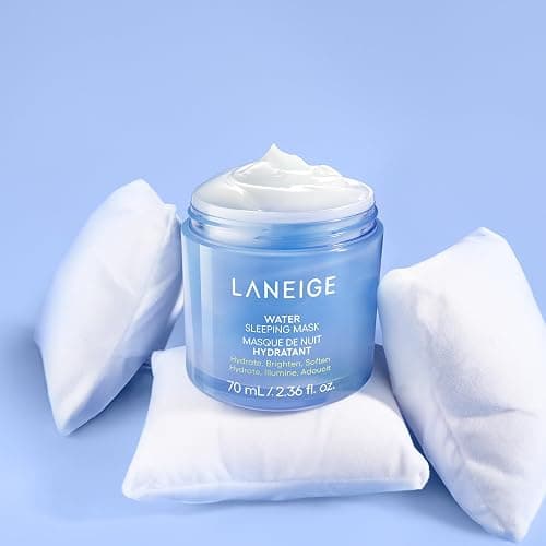 LANEIGE Water Sleeping Mask: Hydrating Korean Overnight Mask with Squalane & Probiotic-Derived Complex, for Bright, Glowing Skin & Barrier Support thumbnail 4