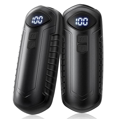 Rechargeable Hand Warmers 2 Pack, 6000mAh Electric Hand Warmers, 5-Settings, Portable Pocket Heater, Great for Men Women Kids, sutable for Outdoors Office Travel Hunting thumbnail 9