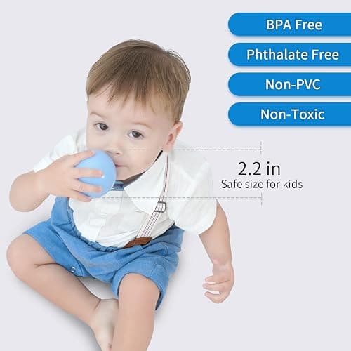 STARBOLO Ball Pit Balls for Toddlers Phthalate Free BPA Free Non-Toxic Crush Proof Play Balls for Toddlers Kids Pool Playhouse Pack of 100 200 500 thumbnail 4