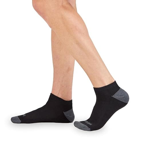 Fruit of the Loom Mens Dual Defense Ankle Socks (12 Pack) thumbnail 5