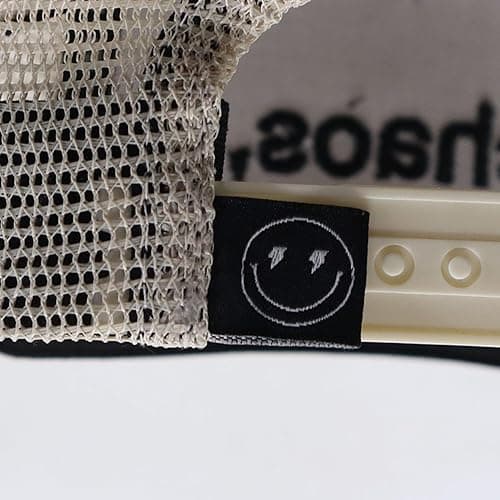 Denver James Kids Statement Ball Caps - Snapbacks and Trucker Hats for Ages 6 Months to 2 Years, for Infants and Toddlers - Chaos. - Cream thumbnail 9