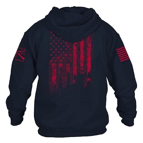 Grunt Style 1776 Flag Hoodie thumbnail 5