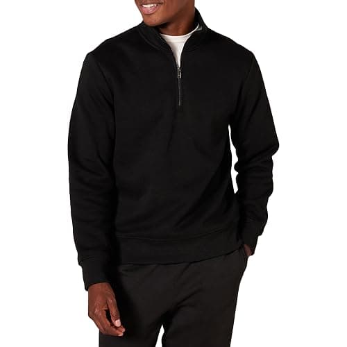 Amazon Essentials mens Long-Sleeve Quarter-Zip Pullover Fleece Sweatshirt - Image 1