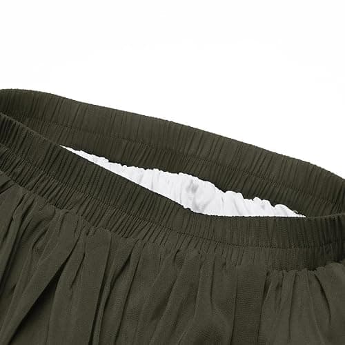 Women's Renaissance Skirt Victorian Peasant Double-Layer Maxi Long Skirt thumbnail 4