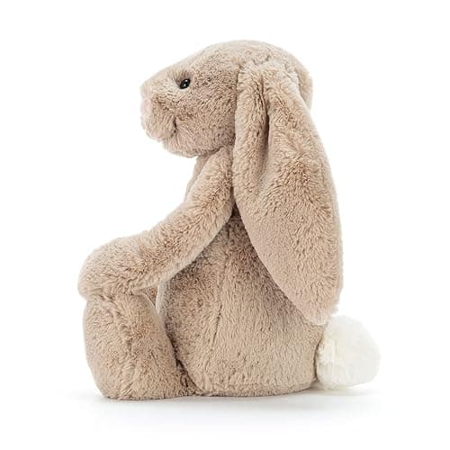 Jellycat Bashful Beige Bunny Stuffed Animal, Large 14 inches - Rabbit and Bunny Plush Toy - Classic Children's Gift - Large - 14" thumbnail 3