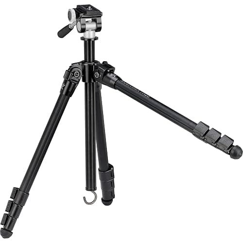 Vortex Optics Mountain Pass Tripod Kit - 2-Way Pan Head, 22 lb Max Load, Arca-Swiss Head Mount - Unlimited, Unconditional Warranty thumbnail 2