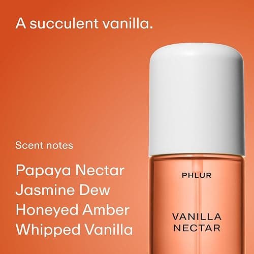PHLUR Vanilla Peach Trio ($78 Value) - Exclusive 3pc Travel Size Body Mist Set ft. Vanilla Skin, Vanilla Nectar, Peach Skin (3 x 3 fl oz) thumbnail 6
