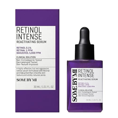 SOME BY MI Retinol Intense Reactivating Serum – 1.69oz, 50ml – Korean Bakuchiol Retinol Serum for Face Firming – Improves Signs of Aging, Minimizes Pore Size & Refines Skin Texture – Korean Skin Care thumbnail 9