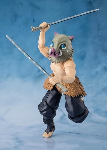 TAMASHII NATIONS - Demon Slayer: Kimetsu no Yaiba - Inosuke Hashibira S.H.Figuarts Action Figure thumbnail 6