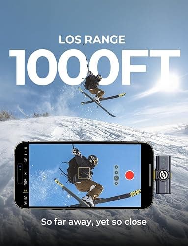 Hollyland Lark M2 Wireless Lavalier Microphone Compatible with Android Phones, iPhone 15, 300m Transmission Range, Hi-Fi Audio, Noise Cancelling, 30H Duration, Lapel Mic for Livestream Vlog-Black thumbnail 7