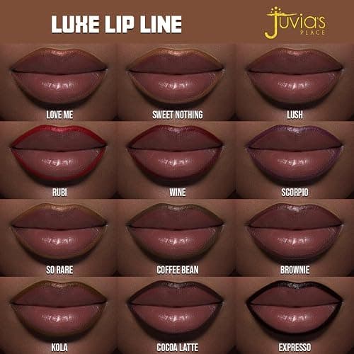 Juvia's Place Coffee Shop Luxe Lip Liner - Wine - Colorstay Matte Finish Lip Pencil, Makeup for Natural Long Lasting Beauty and Sensational Wear, Lip Stain Kiss Proof Cometics thumbnail 8