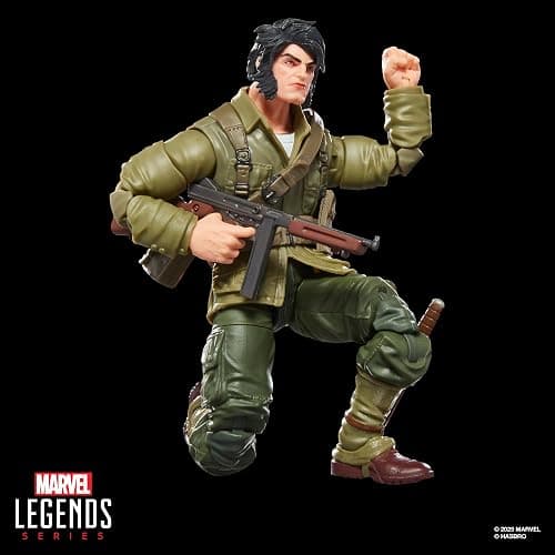 Marvel Legends Series Wolverine (WWII Logan), X-Men Comics Collectible 6-Inch Scale Action thumbnail 4