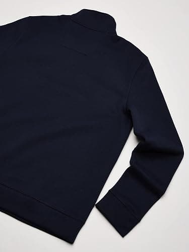 Nautica Men's Solid 1/4 Zip Fleece Sweatshirt thumbnail 4
