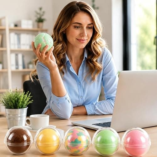 Wax Cracking Squishy, Crispy Crunchy Wax Squishies for Adults, Soft Slow Rebound Wax Cracking Ball, Sensory Wax Cracking Stress Ball for Office Decompression, Wax Squishy Ball thumbnail 2