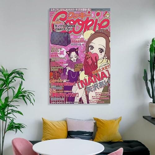 GLKJHAJ Nana Anime Poster Cute Anime Art Print Poster Canvas Wall Art Poster For Room Aesthetic And Decor Poster For Living Room Bedroom Office Decor 08x12inch(20x30cm) thumbnail 6