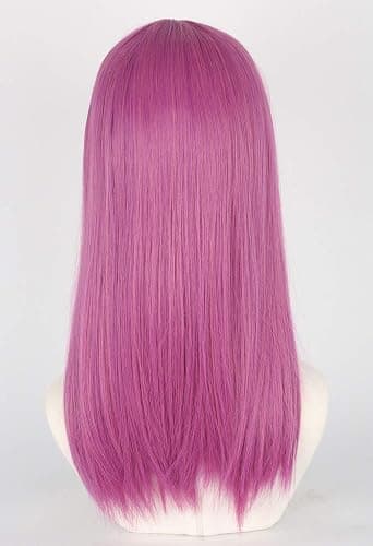 Topcosplay Purple Long Cosplay Wig Halloween Costumes Wigs for Child thumbnail 5