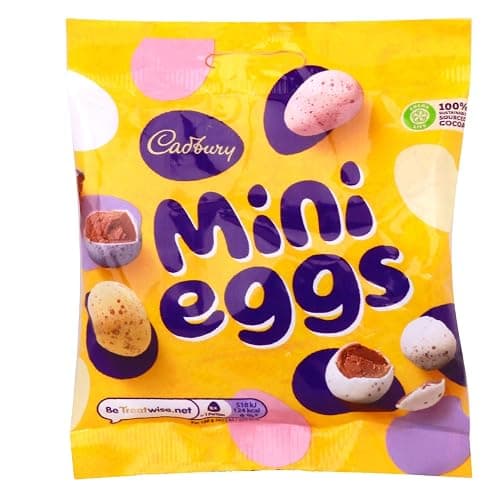 Cadbury Chocolate Mini Eggs, 80g - Image 1