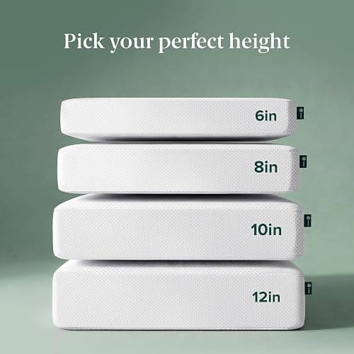 Zinus Queen Mattress - 12 Inch Green Tea Cooling Gel Memory Foam Mattress, Pressure Relief, for Cool Sleep, CertiPUR-US Certified Foam, Mattress in a Box, 10-Year Warranty, Queen Size thumbnail 7