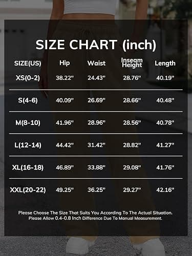 ATHMILE Sweatpants, Baggy Wide Leg, Straight Leg thumbnail 7