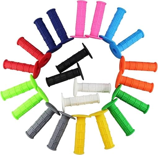 New Olym 7/8'' 22mm Universal Motorcycle Grips Hand Grips for CRF YFZ RMZ KXF Motorcycle 50cc 125cc 110cc Dirt Pit Bike 1Pair thumbnail 5