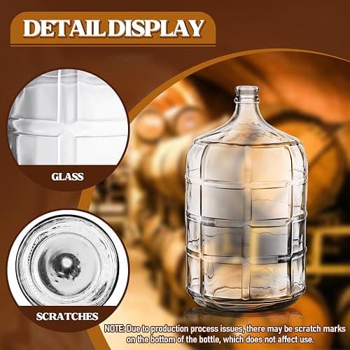5 gallon water bottles glass life long  thumbnail 3